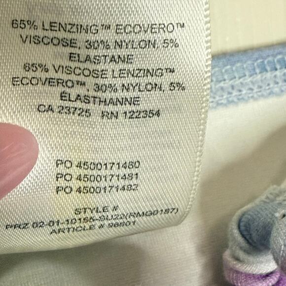 Sunday‎ Best Cora Halter Top Women XS Blue Multi Floral Boho Whimsical Fairy - Picture 4 of 8